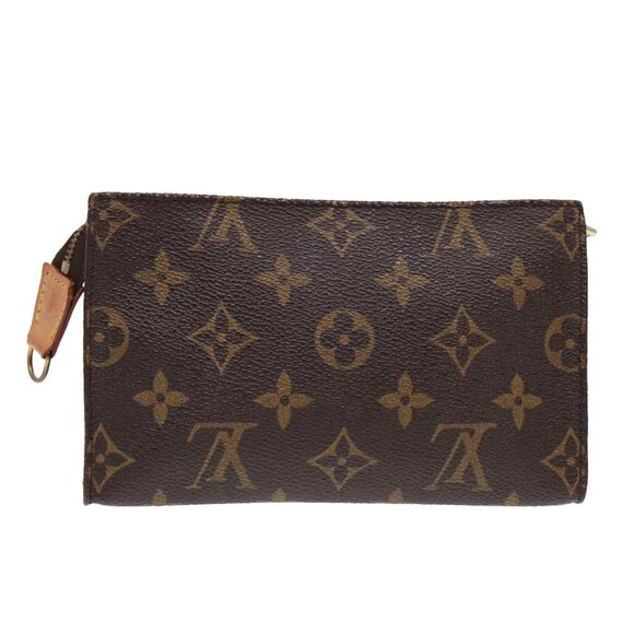 LOUIS VUITTON Monogram Bucket PM Accessory Pouch LV Auth 87451 - Picture 1 of 16